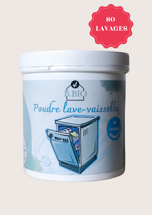 Poudre Lave-Vaisselle 100% naturelle 80 lavages